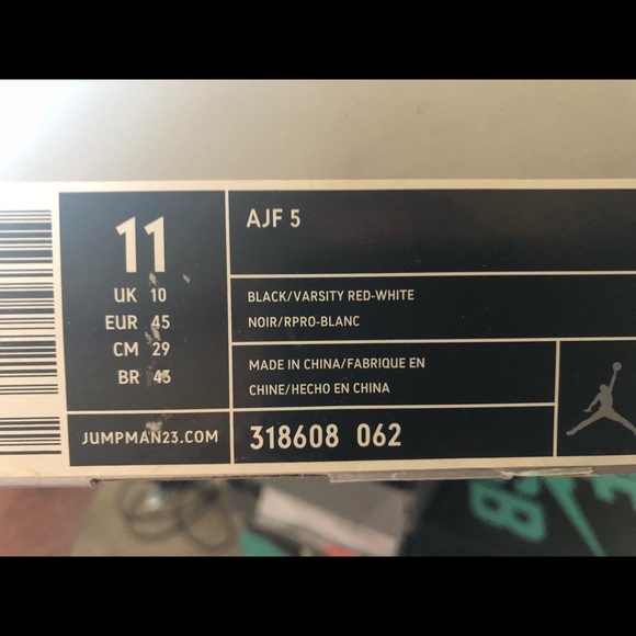 Ajf 5. Size 11. In great shape. - Picture 3 of 8
